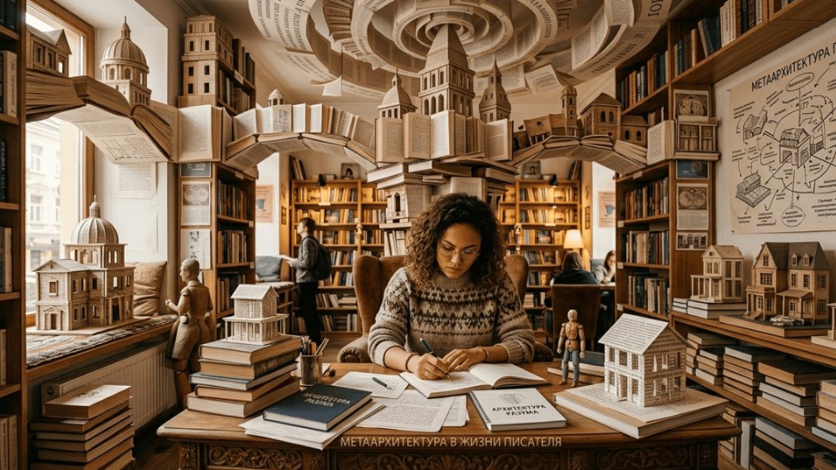Метаархитектура писателя: как создавать книги, которые пишут себя
