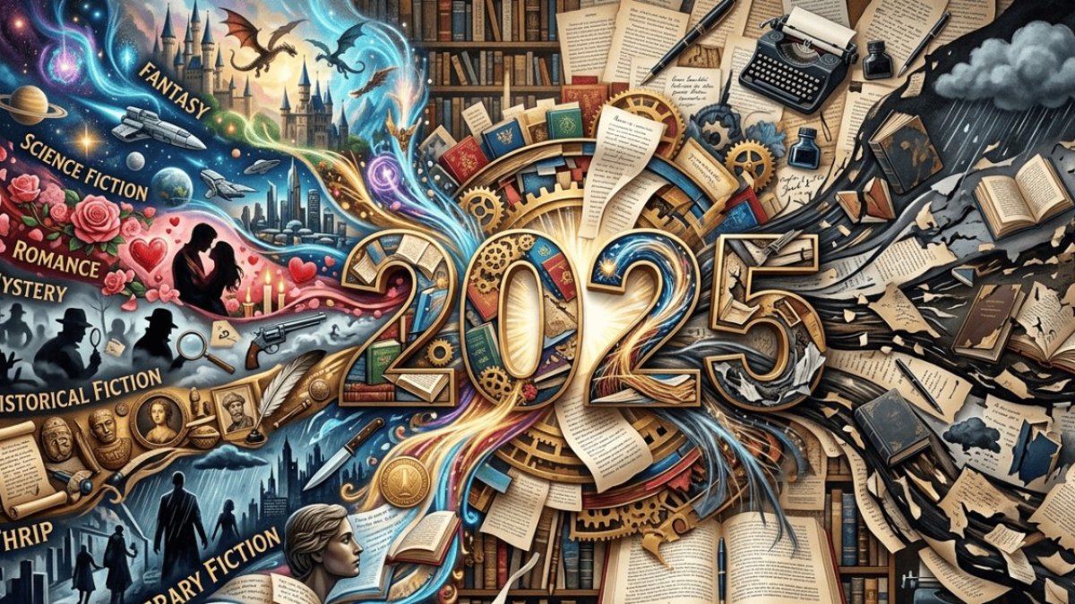 Литературный рынок 2025: 7 жанров-победителей и 3 провала года